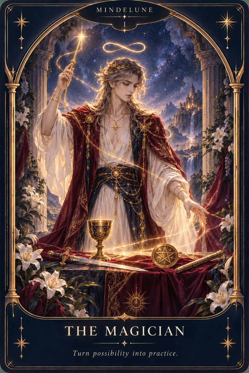 The Magician — Turn possibility into practice.