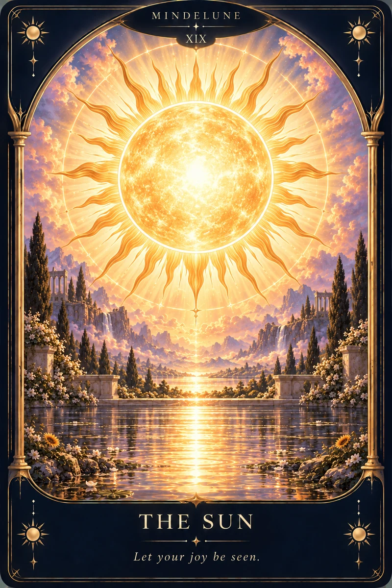 The Sun — Let your joy be seen.