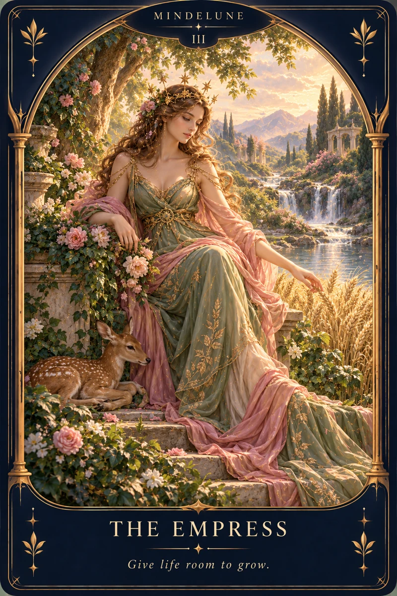 The Empress — Give life room to grow.