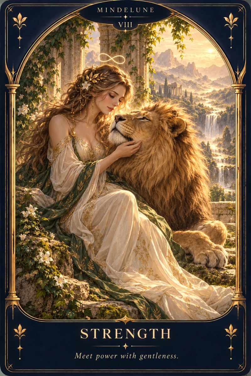 Strength — Meet power with gentleness.